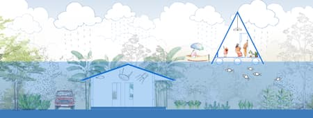 Floating house